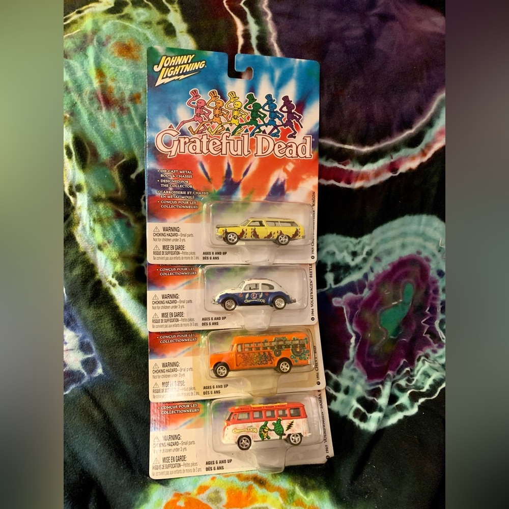 Grateful Dead Johnny Lightning Car Lot of 4